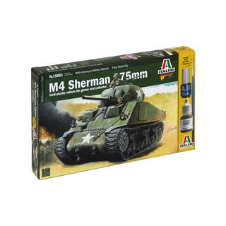 Italeri Wargames - M4 Sherman 75mm (1:56)