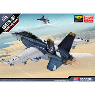 Academy McDonnell F/A-18F USN VFA-103 Jolly Rogers MCP (1:72)