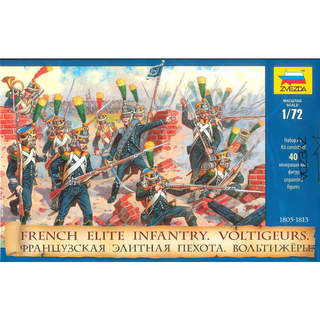 Zvezda figurky French Elite Infantry Voltigeurs (re-release) (1:72)