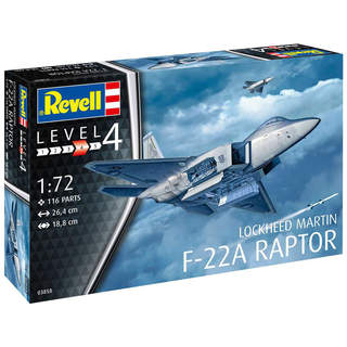 Revell Lockheed Martin F-22A Raptor (1:72)