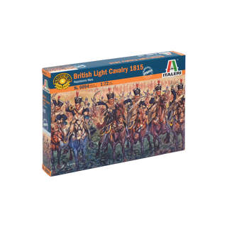 Italeri figurky - NAPOLEONIC WARS - BRITISH LIGHT CAVALRY 1815 (1:72)