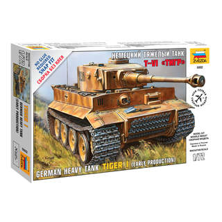 Zvezda Snap Kit - Tiger I (1:72)