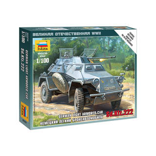 Zvezda Snap Kit - Sd.Kfz.222 (1:100)