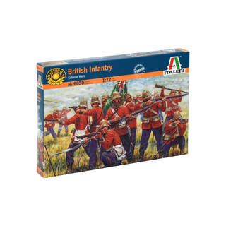 Italeri figurky - ZULU WARS - BRITISH INFANTRY (1:72)