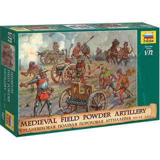 Zvezda figurky Medieval Powder Artillery (1:72)