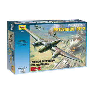 Zvezda letadlo Petlyakov Pe-2 (1:48)