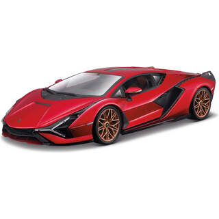 Bburago Lamborghini Sián FKP 37 1:18 červená