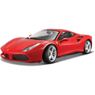 Bburago Ferrari 488 GTB 1:18 červená