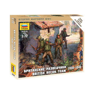 Zvezda figurky British Recon Team (1:72)