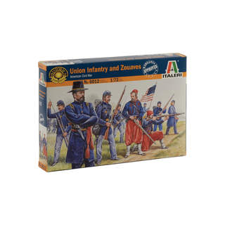 Italeri figurky - UNION INFANTRY / ZUAVES (AMERICAN CIVIL WAR) (1:72)