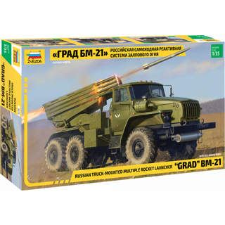 Zvezda raketomet BM-21 Grad (1:35)