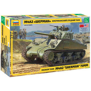 Zvezda M4 A2 Sherman (1:35)